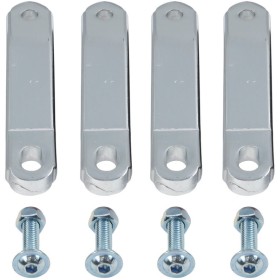Kit fixation de bumper CROSS-PRO aluminium - Yamaha YFM350R Raptor