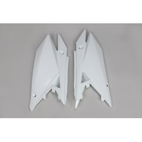 Plaques latérales UFO blanc Suzuki RM-Z450