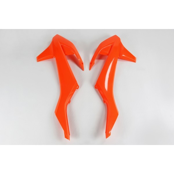 Ouïes de radiateur UFO orange fluo KTM SX/SX-F