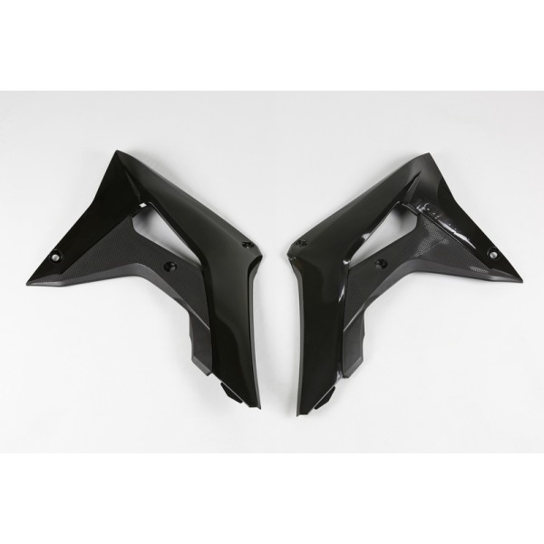Ouïes de radiateur UFO noir Honda CRF450R