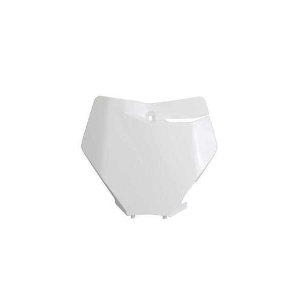 Plaque numéro frontale UFO blanc KTM SX/SX-F