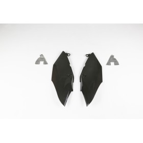 Plaques latérales UFO noir Honda CRF250R/450R/RX