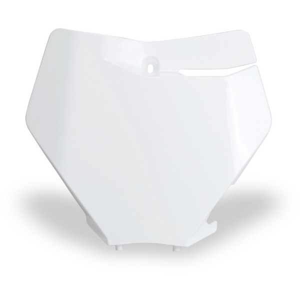 Plaque numéro frontale UFO blanc KTM SX/SX-F