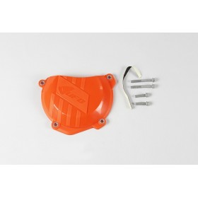 Protège carter embrayage UFO orange KTM SX-F/EXC-F 250/350