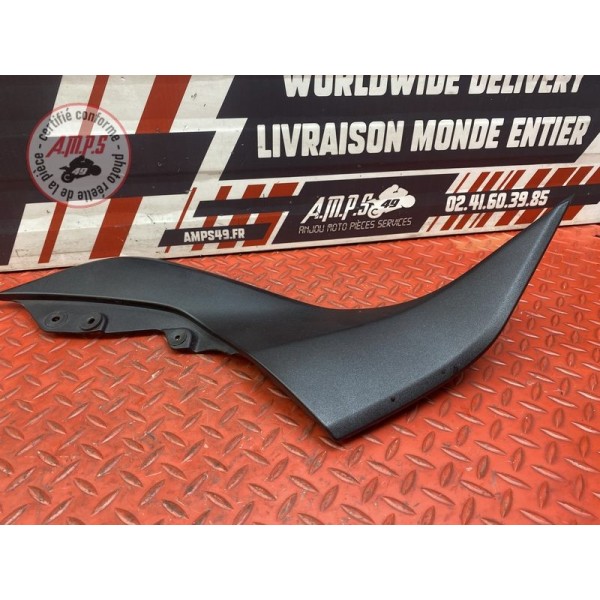 Cache plastique sous selle gauche Kawasaki Z750 2007 à 2012