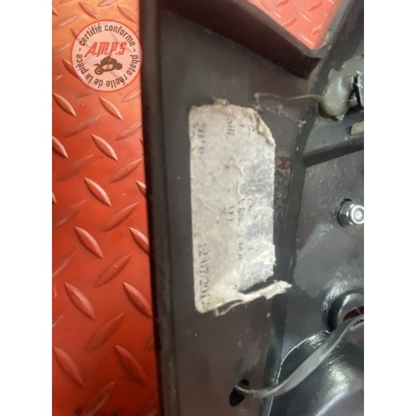 Support de plaque Ermax Kawasaki Z750 2007 à 2012