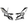 Commandes reculées réglables/repliables LIGHTECH sélection standard noir Yamaha R3