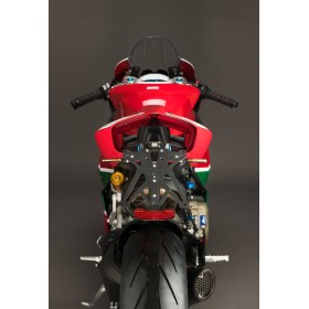 Kit support de plaque réglable LIGHTECH noir Ducati Panigale V4