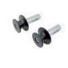 Béquille de stand LIGHTECH - Arrière - supports diabolos - Inox