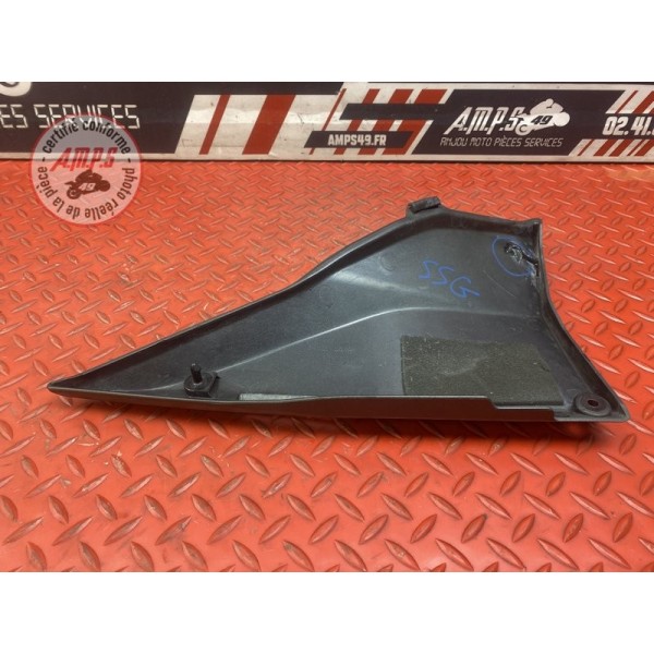 Cache plastique sous selle gauche Kawasaki Z750 2004 à 2006
