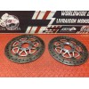 Paire de disque de frein avant Kawasaki Z750 2004 à 2006