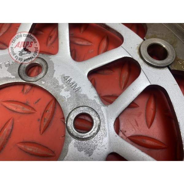 Paire de disque de frein avant Kawasaki Z750 2004 à 2006