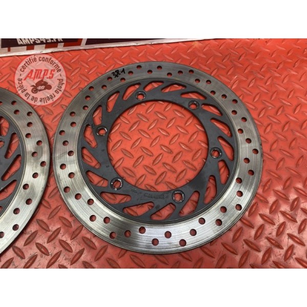Paire de disque de frein avant Honda CBF 600 S 2004 à 2007