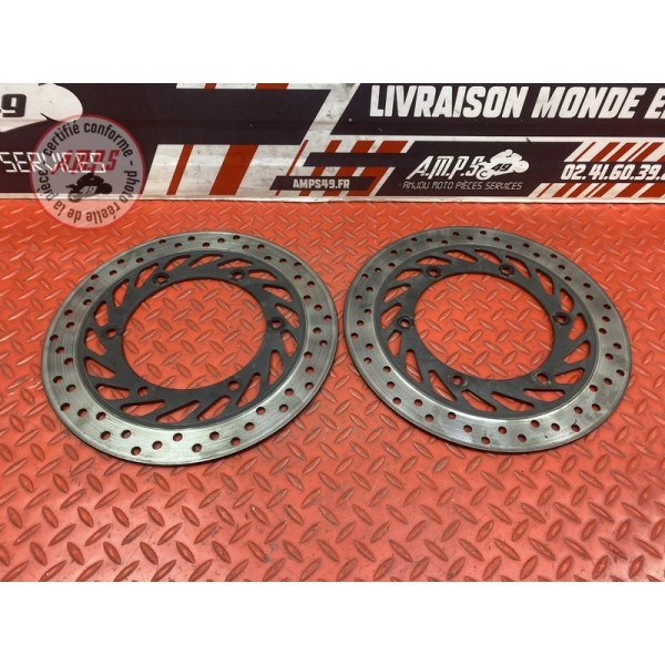 Paire de disque de frein avant Honda CBF 600 S 2004 à 2007