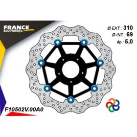  Kit Freinage FRANCE EQUIPEMENT - AP RACING Composé de 2 Disques 