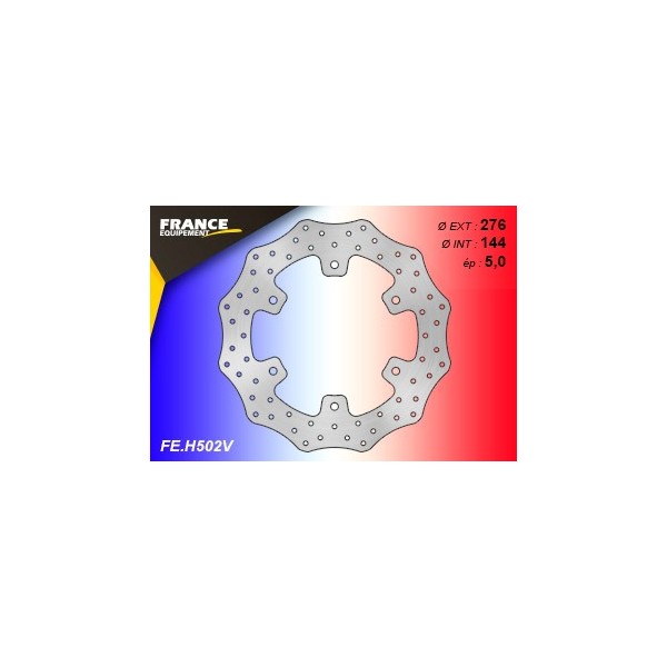  Kit Freinage FRANCE EQUIPEMENT - AP RACING Composé de 2 Disques  