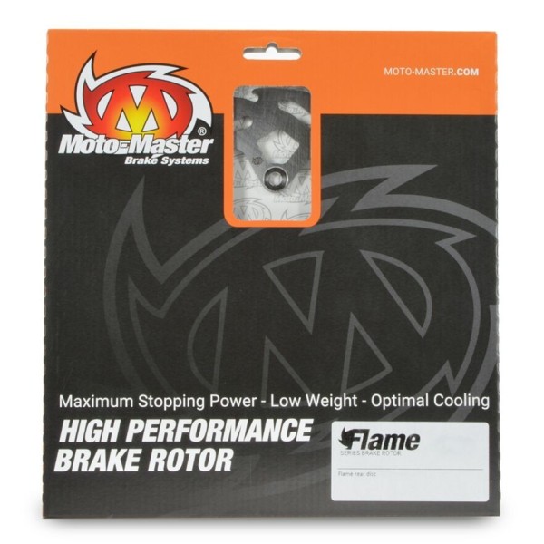 BRAKE DISC FLAME REAR