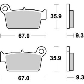 BRAKE PAD NITRO