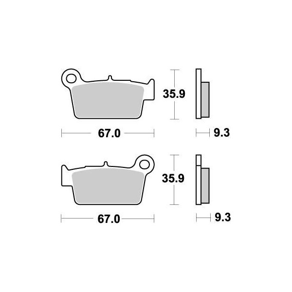 BRAKE PAD NITRO