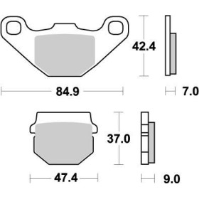 BRAKE PAD NITRO