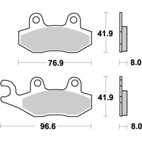 BRAKE PAD NITRO