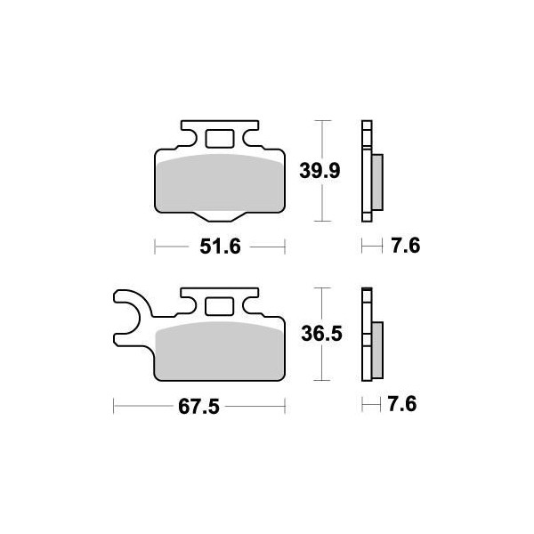 BRAKE PAD NITRO