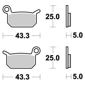 BRAKE PAD NITRO