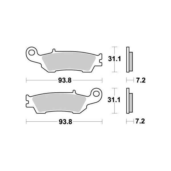 BRAKE PAD NITRO