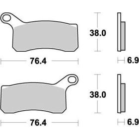 BRAKE PAD NITRO