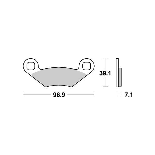 BRAKE PAD NITRO