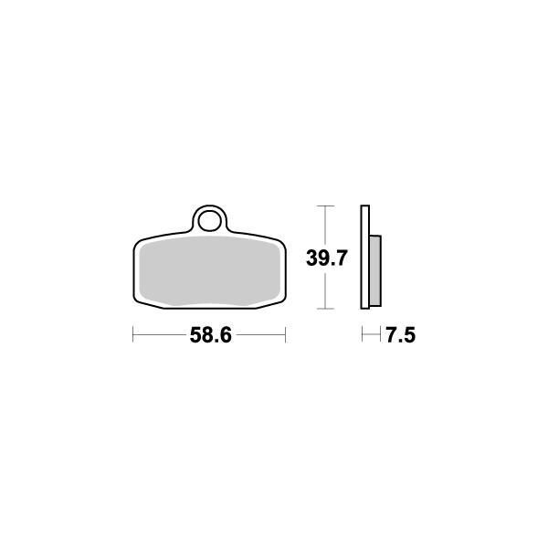 BRAKE PAD NITRO