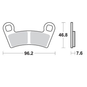 BRAKE PAD NITRO