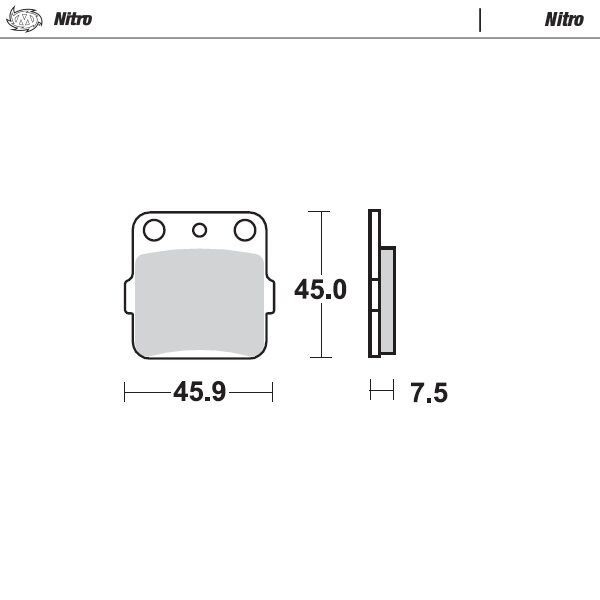 BRAKE PAD NITRO