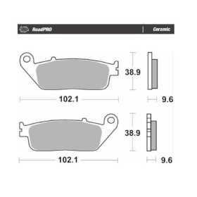 BRAKE PAD CERAMIC
