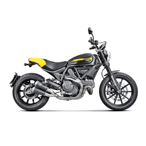 MUFFLER TI DUCATI SCRMBLR