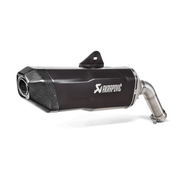 MUFFLER TI/CF BK F900GS