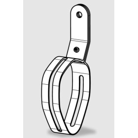 MUFFLER CLAMP CF