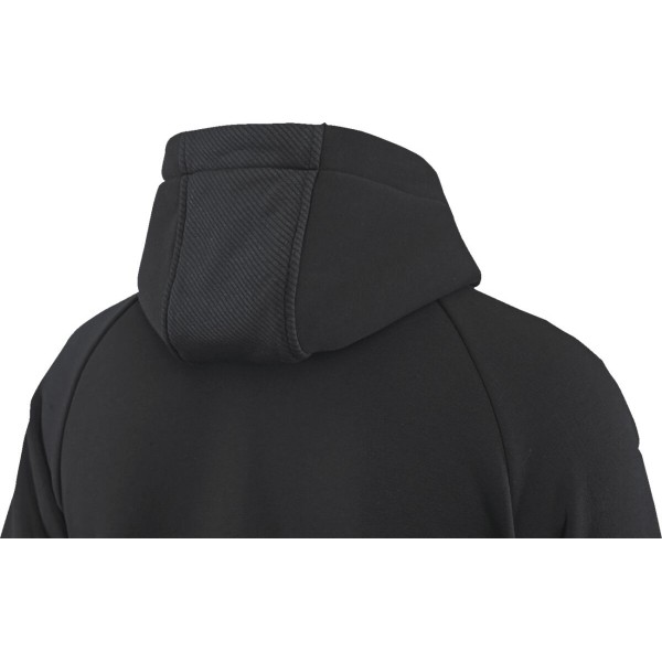 ZIP HOODIE BLACK MEN M