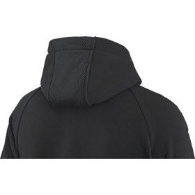 ZIP HOODIE BLACK MEN XL