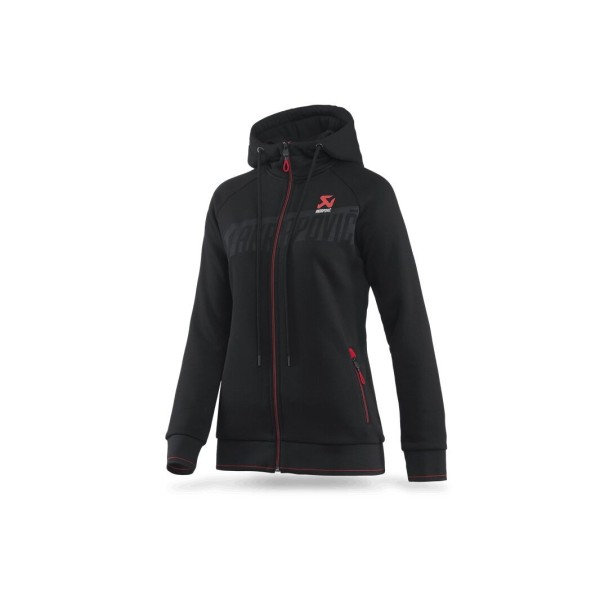 ZIP HOODIE BLACK WMN L