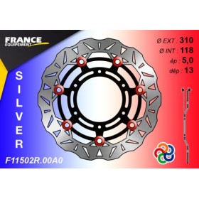  Kit Freinage FRANCE EQUIPEMENT - AP RACING Composé de 2 Disques 