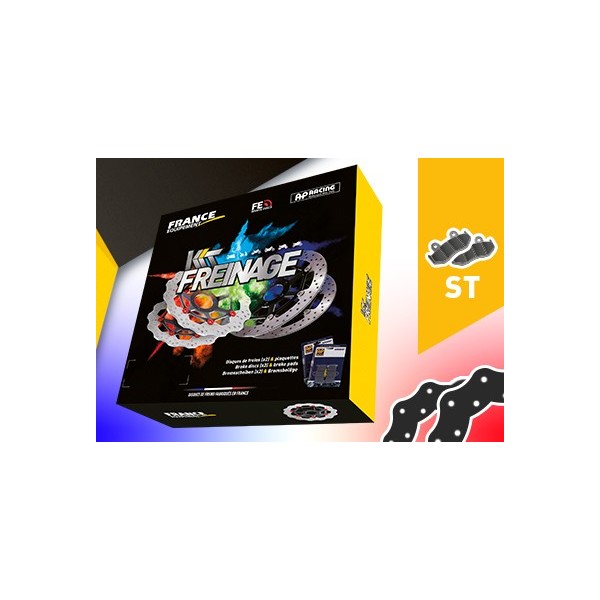  Kit Freinage FRANCE EQUIPEMENT - AP RACING Composé de 2 Disques  