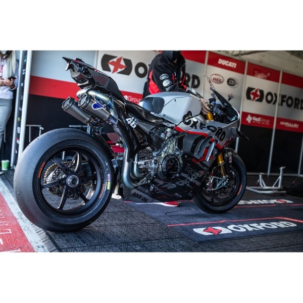 Ligne Termignoni "Reparto Corse" inox-titane-carbone Ducati Panigale V4 tous modèles de 2018 à 2021