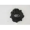 Couvre-carter gauche (alternateur) R&G RACING noir Kawasaki ZX-6R