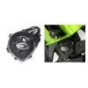 Couvre-carter gauche R&G RACING noir Kawasaki Z1000/SX