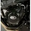Couvre-carter gauche (alternateur) R&G RACING noir Kawasaki Z750