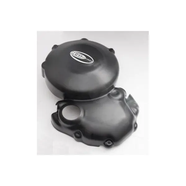 Couvre-carter droit (embrayage) R&G RACING noir Kawasaki ER-6 N/F