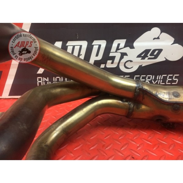 Collecteur d'échappement MV-Agusta 675 Brutale 2012 à 2016