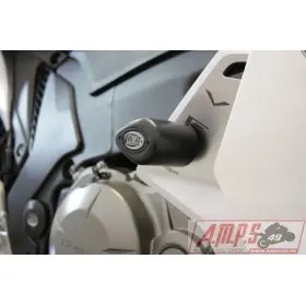 Tampons de protection R&G RACING Aero noir Honda VFR1200F/FD/DCT