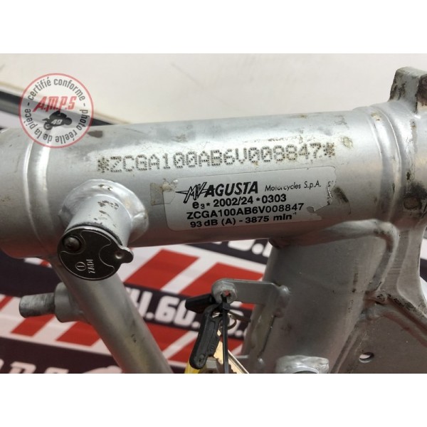 Cadre avec carte grise Husqvarna 610 SM 2005 à 2009